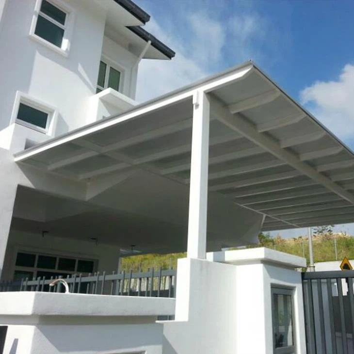 Decorative Roof Linkway Ahp Aluminium Honeycomb Panel